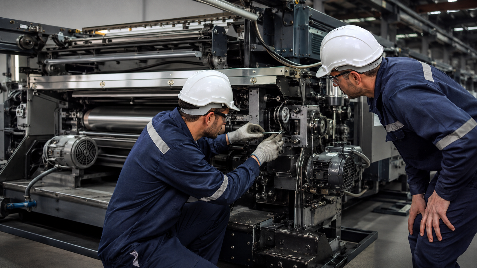 Endüstriyel makine bakım ve onarım hizmeti